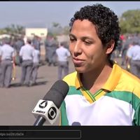 IFMT na mídia: Aluno que recepcionou a Tocha Olímpica foi notícia na TV