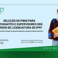 Destaque Pibid retificadores